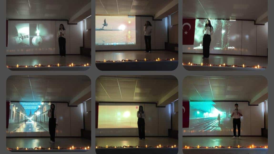 İkizce Anadolu Lisesi Olarak Sene Sonu Şiir Dinletisi Etkinliği Gerçekleştirdik...
